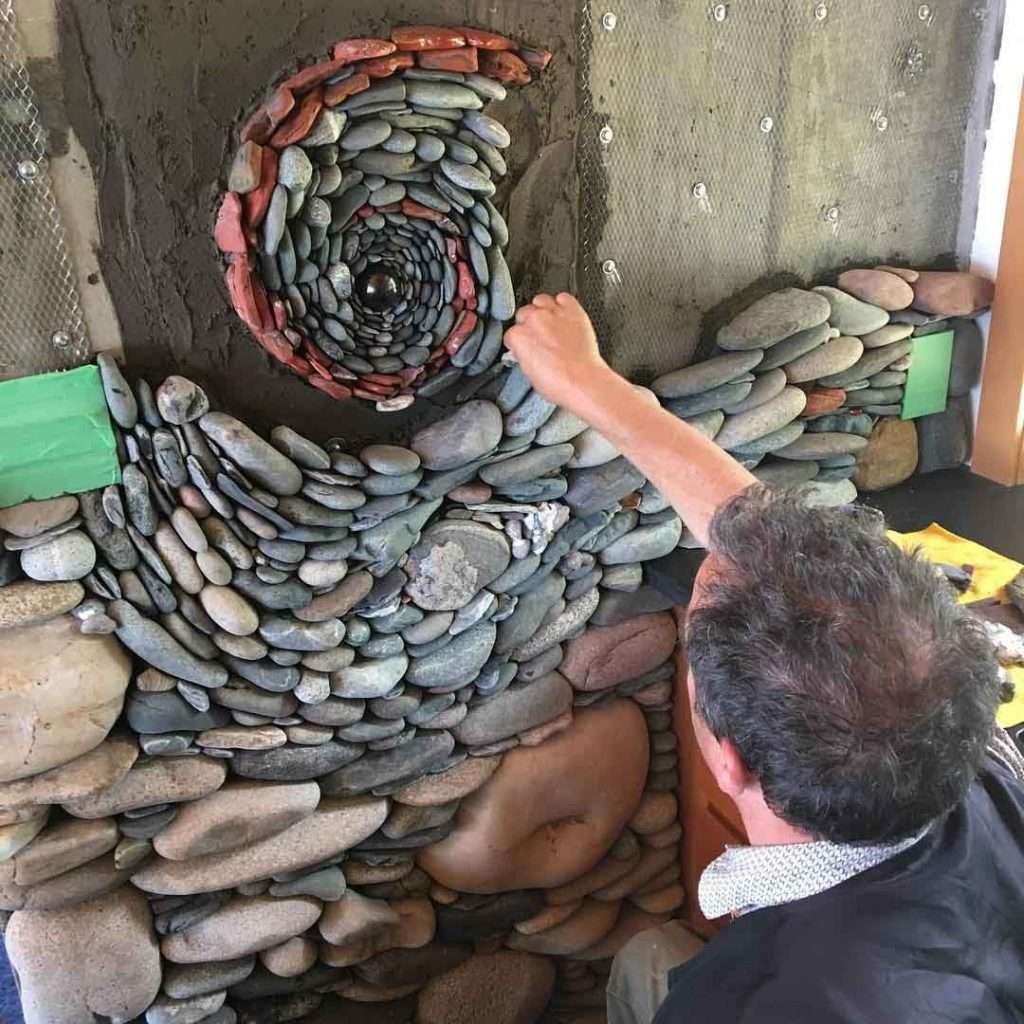 Stunning Flowing Rock Wall Artworks