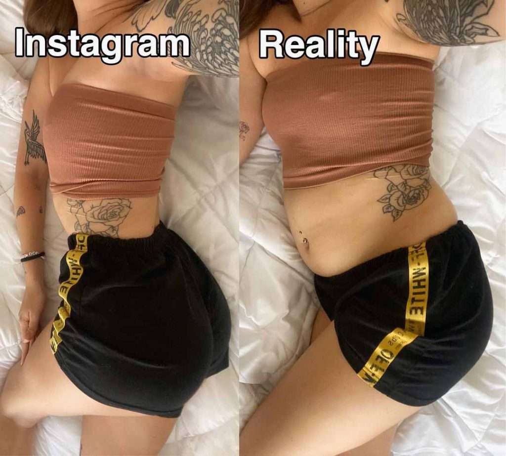 Health Blogger Compares Instagram Vs. Reality With Body-Positive Pics