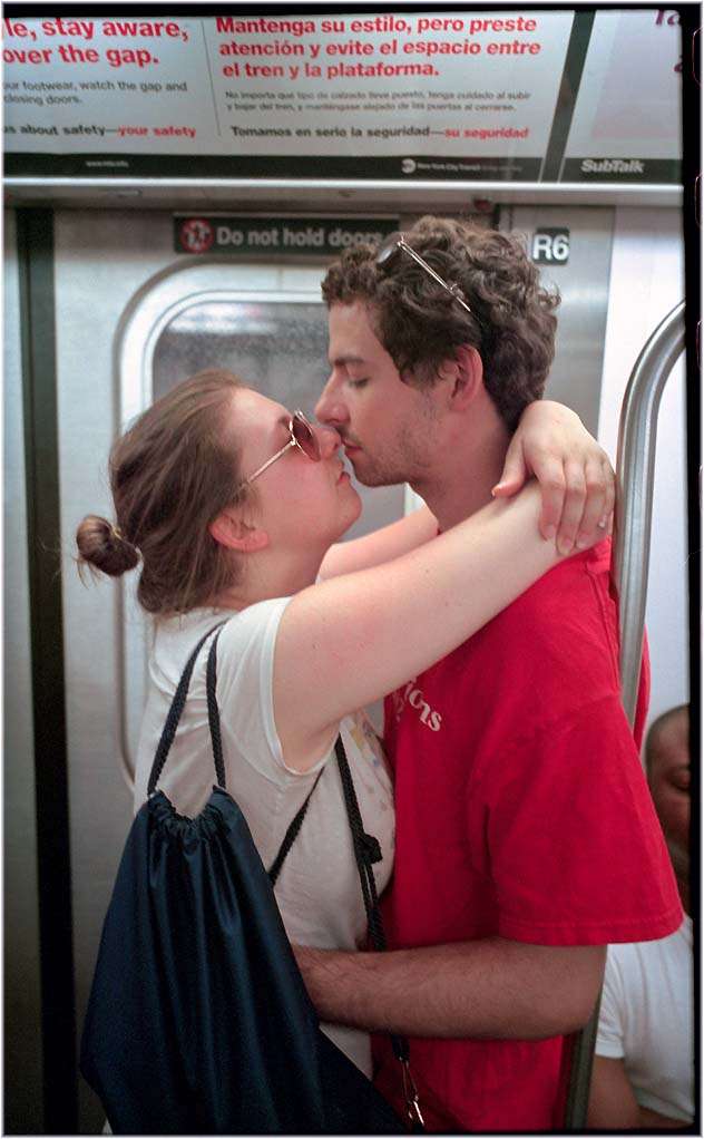 Kissing Couples In NYC