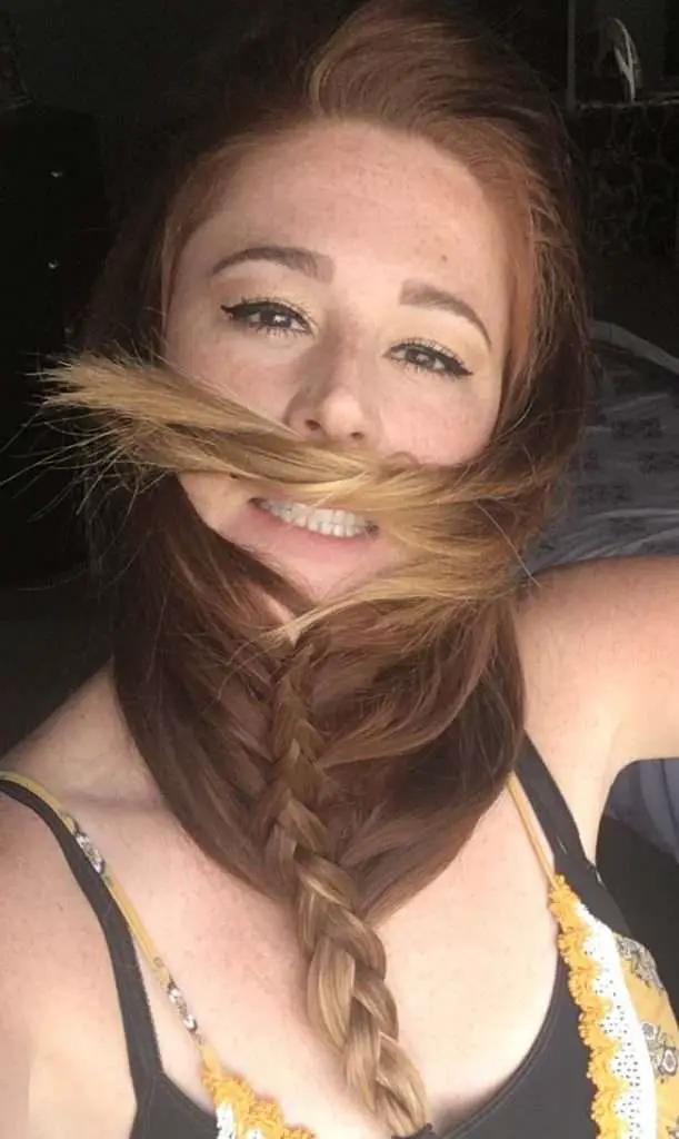 Women With Long Hair Braid Their Hair To Look Like A Beard