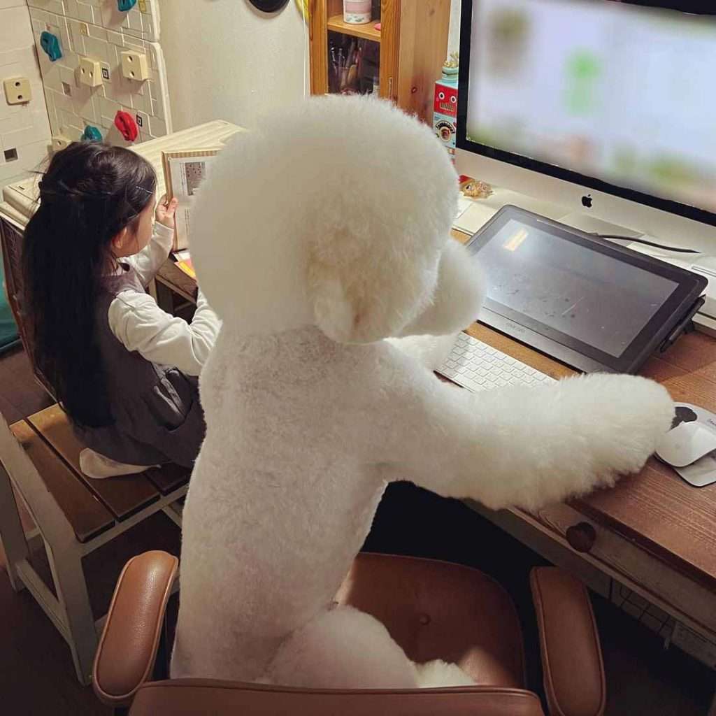 Japanese Girl And Her Poodle Share An Unbreakable Bond